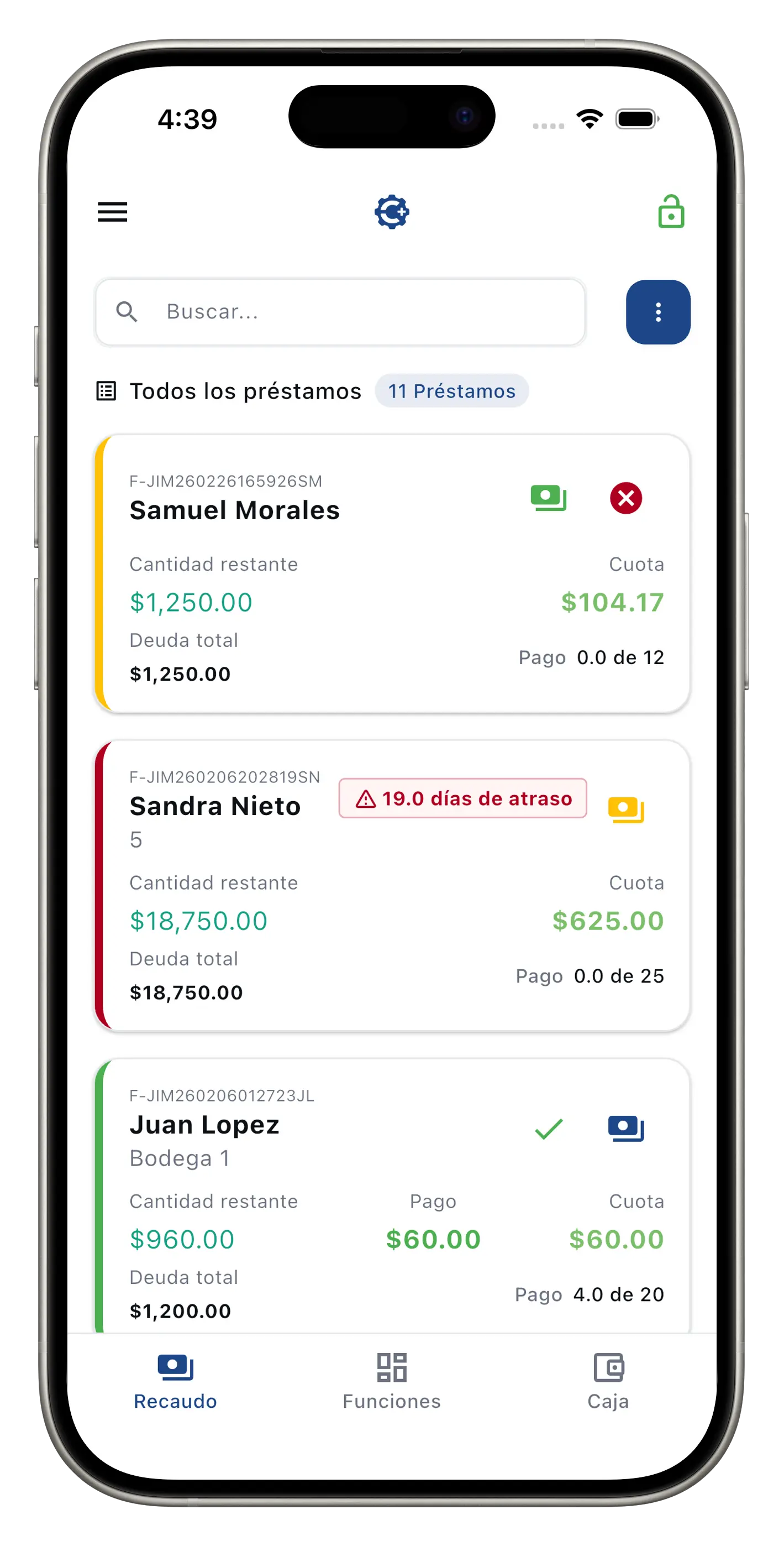 App móvil Controla+